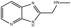 3H-Imidazo[4,5-b]pyridine-2-methanamine, N-methyl- 구조식 이미지