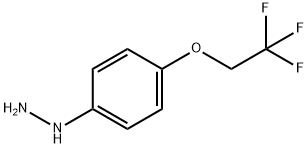 Hydrazine, [4-(2,2,2-trifluoroethoxy)phenyl]- Structure