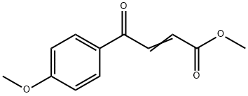 2-Butenoic acid, 4-(4-methoxyphenyl)-4-oxo-, methyl ester Structure