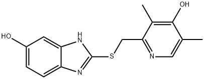 4,5''-Di(desmethyl) Omeprazole Sulfide Structure