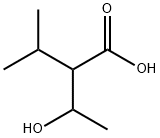 Butanoic acid, 2-(1-hydroxyethyl)-3-methyl- 구조식 이미지