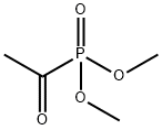 Phosphonic acid, P-acetyl-, dimethyl ester Structure