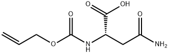 Alloc-Asn-OH Structure