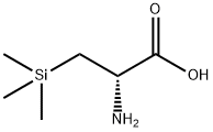 D-Alanine, 3-(trimethylsilyl)- Structure