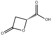 2-Oxetanecarboxylic acid, 4-oxo-, (2R)- Structure