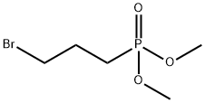 Phosphonic acid, P-(3-bromopropyl)-, dimethyl ester Structure