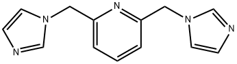 2,6-bis((1H-imidazol-1-yl)methyl)pyridine Structure