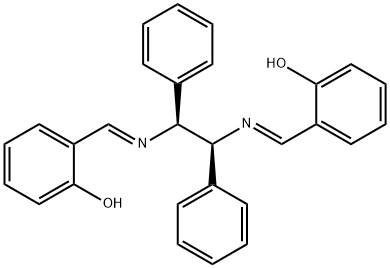 Phenol, 2,2'-[[(1S,2S)-1,2-diphenyl-1,2-ethanediyl]bis[(E)-nitrilomethylidyne]]bis- Structure