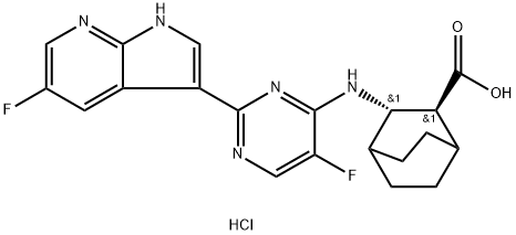 VX-787 hydrochloride Structure