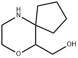 9-Oxa-6-azaspiro[4.5]decane-10-methanol Structure