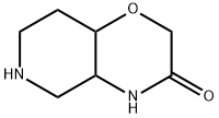 2H-Pyrido[4,3-b]-1,4-oxazin-3(4H)-one, hexahydro- Structure