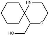 4-Oxa-1-azaspiro[5.5]undecane-5-methanol 구조식 이미지