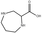 1H-1,4-Diazepine-2-carboxylic acid, hexahydro- 구조식 이미지