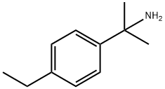 Benzenemethanamine, 4-ethyl-α,α-dimethyl- 구조식 이미지