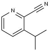 2-Pyridinecarbonitrile, 3-(1-methylethyl)- 구조식 이미지