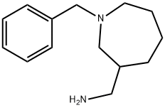 (1-benzylazepan-3-yl)methanamine Structure