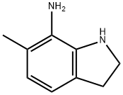 1H-Indol-7-amine, 2,3-dihydro-6-methyl- Structure