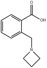 Benzoic acid, 2-(1-azetidinylmethyl)- Structure