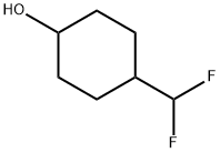 Cyclohexanol, 4-(difluoromethyl)- Structure