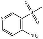 4-Pyridinamine, 3-(methylsulfonyl)- 구조식 이미지