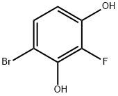 1,3-Benzenediol, 4-bromo-2-fluoro- 구조식 이미지