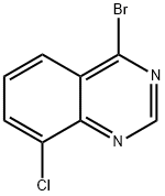 Quinazoline, 4-bromo-8-chloro- Structure