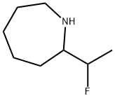 1H-Azepine, 2-(1-fluoroethyl)hexahydro- 구조식 이미지