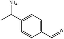 Benzaldehyde, 4-(1-aminoethyl)- Structure