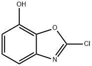 7-Benzoxazolol, 2-chloro- 구조식 이미지