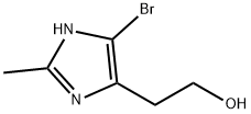 1H-Imidazole-4-ethanol, 5-bromo-2-methyl- Structure