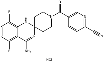 AR-C102222 hydrochloride 구조식 이미지