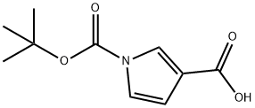 1H-Pyrrole-1,3-dicarboxylic acid, 1-(1,1-dimethylethyl) ester Structure