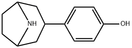 Phenol, 4-(8-azabicyclo[3.2.1]oct-3-yl)- 구조식 이미지