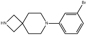 2,7-Diazaspiro[3.5]nonane, 7-(3-bromophenyl)- Structure