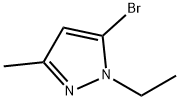 5-Bromo-1-ethyl-3-methyl-1H-pyrazole 구조식 이미지