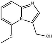 Imidazo[1,2-a]pyridine-3-methanol, 5-methoxy- Structure