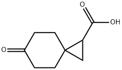 Spiro[2.5]octane-1-carboxylic acid, 6-oxo- 구조식 이미지