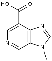 3H-Imidazo[4,5-c]pyridine-7-carboxylic acid, 3-methyl- 구조식 이미지