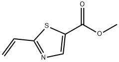 methyl 2-vinylthiazole-5-carboxylate 구조식 이미지