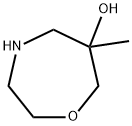 1,4-Oxazepin-6-ol, hexahydro-6-methyl- Structure