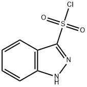 1H-Indazole-3-sulfonyl chloride Structure