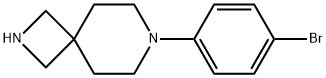 2,7-Diazaspiro[3.5]nonane, 7-(4-bromophenyl)- Structure