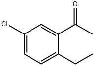 1-(5-Chloro-2-ethylphenyl)ethanone 구조식 이미지