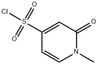 4-Pyridinesulfonyl chloride, 1,2-dihydro-1-methyl-2-oxo- Structure