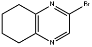 Quinoxaline, 2-bromo-5,6,7,8-tetrahydro- Structure