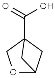 2-Oxabicyclo[2.1.1]hexane-4-carboxylic acid 구조식 이미지