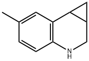 6-Methyl-1a,2,3,7b-tetrahydro-1H-3-aza-cyclopropa[a]naphthalene Structure