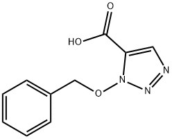 1H-1,2,3-Triazole-5-carboxylic acid, 1-(phenylmethoxy)- Structure