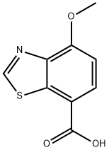 4-methoxy-1,3-benzothiazole-7-carboxylic acid 구조식 이미지