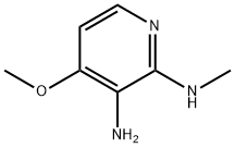 4-Methoxy-N*2*-methyl-pyridine-2,3-diamine Structure